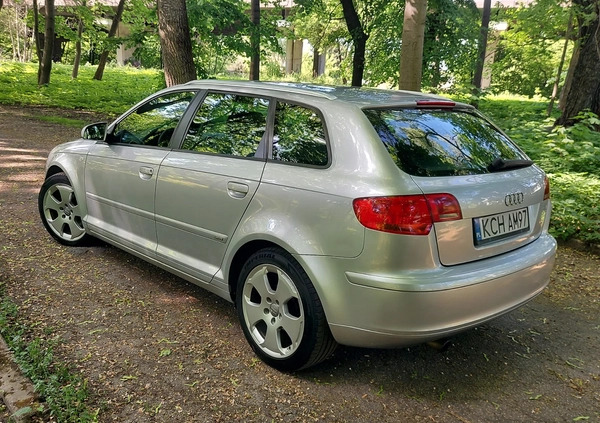 Audi A3 cena 15600 przebieg: 299000, rok produkcji 2006 z Sosnowiec małe 301